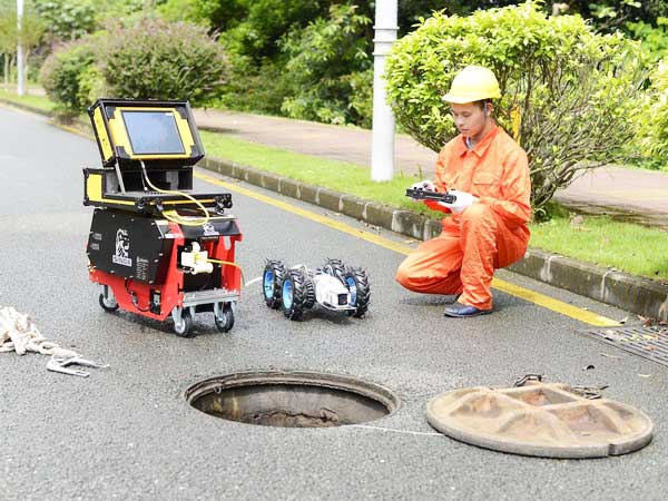 炎陵管道机器人检测